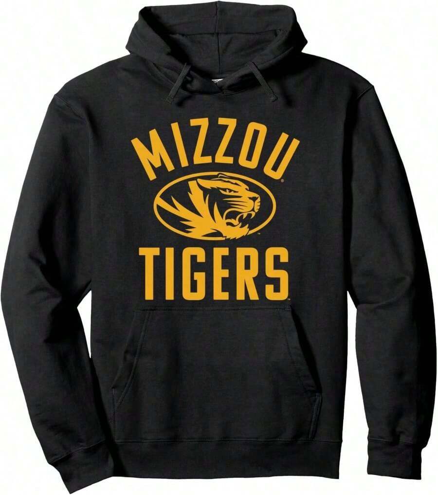 University Of Utah Utes Large One Color Pullover Hoodie - Black - View 1
