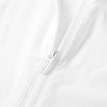 Ropa de protección solar Adidas, chaqueta unisex ligera de seda helada, ropa de protección solar - Blanco - Ver 6