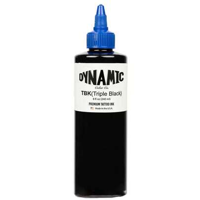 8oz Tinta para tatuajes de alta calidad en color negro, ideal para delineado y sombreado, con pigmento suave y consistente, tinta para tatuajes apta para veganos, tinta orgánica