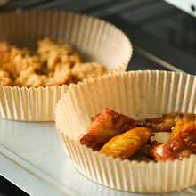 50/100pcs Air Fryer, Paper Air Fryer Liner, Paper Basket Bowl, Homemade Sweets, Family Gatherings, Party Events, Kitchen And Bakery, Baking Pan, Oven Accessories, Baking Tools, Kitchen Gadgets, Kitchen Accessories Back To School Round And Square Randomly Shipped - Nhiều màu - Xem 6