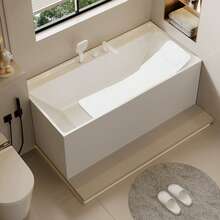Ergonomic Bathtub Mat With Pillow Non Slip Suction Cups PVC Sponge Breathable Mesh Machine Washable White Bath Mat For Home Hotel Spa - 1 - View 5
