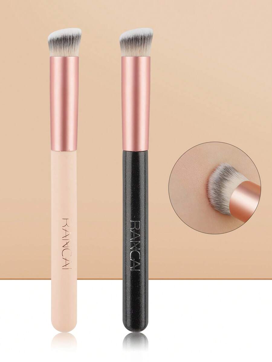Eye Concealer Makeup Brush, Suitable For Liquid/Cream Concealer, Blending Concealer, Eye Contour Brush, Professional Beauty Makeup Brush - Multicolor - View 1