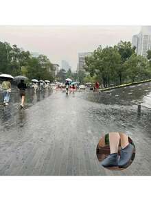 Reusable Rubber Waterproof Shoe Covers, Durable Elastic Boot Covers, Anti-Slip Rain Gear - Available In Multiple Sizes