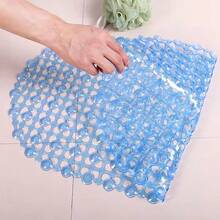 13.78 X 24.8 Inch Compact Non-Slip Bathtub Mat With Suction Cups - Essential Bathroom Accessory