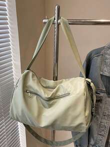 Bolsa de fitness mini para mujeres, compacta y portátil, con compartimento impermeable, bolsa de viaje impermeable, bolsa de gimnasio linda, correa para el hombro ajustable, cierre con cremallera, adecuada para fitness, deportes y viajes. Bolsa de viaje corto de yoga deportivo de moda, cierre con cremallera, espaciosa, diseño elegante, adecuada para mujeres, gran capacidad para entrenamiento, natación, bolsa de gimnasio, con correa para el hombro ajustable, agarre cómodo, material duradero, no causará fatiga en la mano. - Multicolor - Ver 12