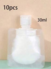 6pcs/10pcs/15pcs Reusable Portable Cosmetic Squeeze Bottles, Suitable For Liquid Refilling And Travel - Multicolor - View 16