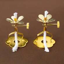 Fotang Home Furnishings Oil Lamp Core Frame Alloy Adjustable Light Core Frame Pendant (Please Note That The Wick Is Not Included)