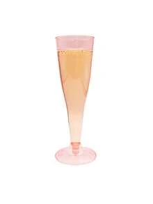 10个4.5盎司可重复使用的香槟杯，适用于婚礼、生日、情人节、万圣节、圣诞节和其他派对活动，是情人节、万圣节和圣诞节的最佳礼物。 - 多色/款式隨機 - 查看 12