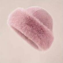 Cappello da donna morbido e caldo - Aspetto alla moda, comodo e spesso cappello mongolo - Caldo e accogliente - Adatto per l'uso all'aperto - Scelta perfetta per le donne - Ideale per il freddo - Il regalo perfetto per lei - Visualizzare 8