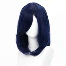 Cosplay假发 短款波波头假发 耐热分层合成发 男女通用 万圣节派对假发 万圣节 圣诞节 新年假发 - 彩色 - 查看 19