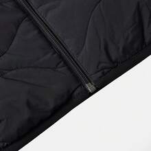 Asics Unisex Reversible Padded Coat, Thin Padded Coat 2033C013-001 - Black - View 4