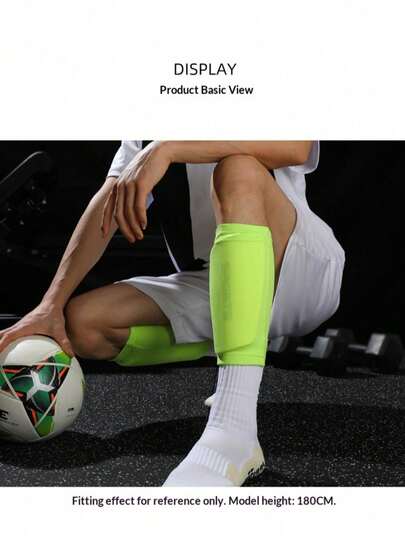 双层可插入式护腿套，足球护腿套，运动护腿带保护板，适合比赛和训练，男女学生均适用，具有良好的护腿功能