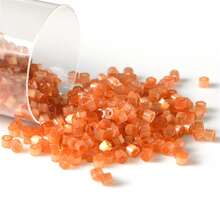 2000 unids/lote 10g 1,6mm Japón  Delica cuentas 11/0 Color seda cuentas de semilla de vidrio para costura bordado DIY fabricación de joyería - DB1870 - Ver 2