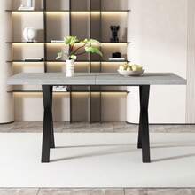 Dining Tables - Grey+Black - View 4