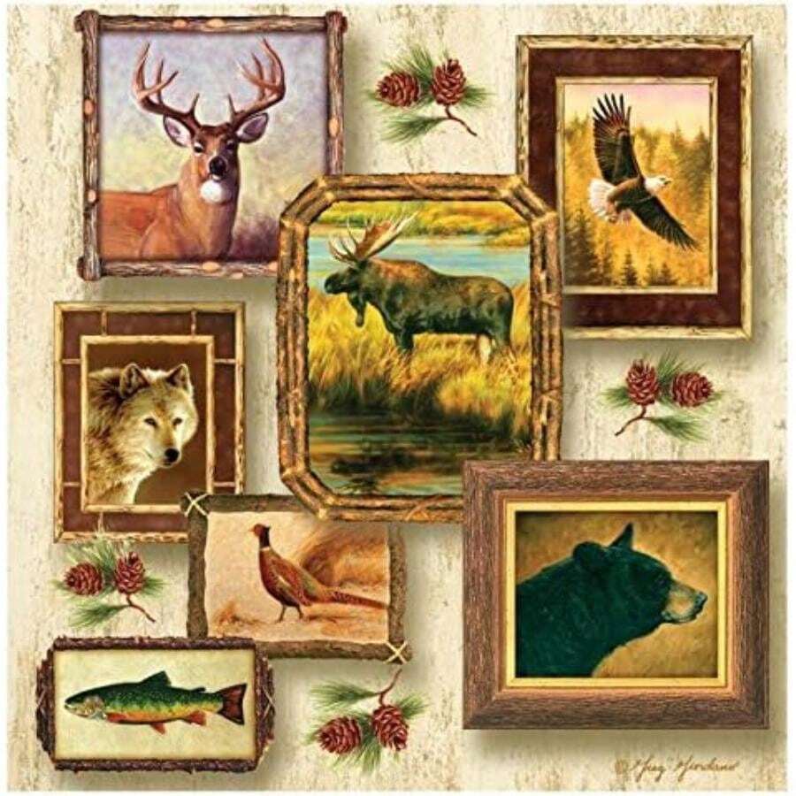 Thirstystone Wildlife - Juego de posavasos (4 unidades)(default) - Multicolor - Ver 1