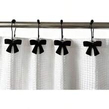 Shower Curtain Rings - Black - View 6
