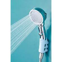 2 piezas/Soporte ajustable para cabezal de ducha con ventosa de silicona - Estante montado en la pared para accesorios universales de baño, accesorios de baño, herramientas de baño - Blanco - Ver 11