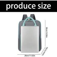 - Mochilas ergonmicas ligeras de viaje escolar con red ventilada y cinturones ajustables - inicial - Ver 5