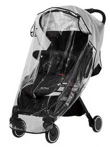 通用婴儿推车雨罩，防风、防水、防虫、冬季保暖，推车雨衣 - 彩色 - 查看 1