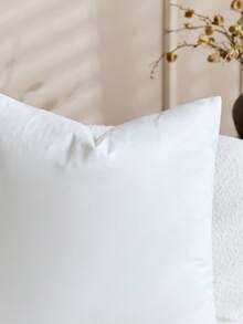 1 件/2 件白色天鹅绒纯色装饰枕套（不含枕芯），方形靠垫套，节日家居装饰枕头，柔软舒适的面料，现代沙发、卧室、宿舍装饰 - 白色 - 查看 5