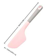 Integrated Silicone Scraper Spatula For Baking Cakes And Cream, Silicone Spreader, Household Salad And Jam Stirring Knife. It Has Good Toughness, Is Easy To Use And Easy To Clean - Multicolor - View 3