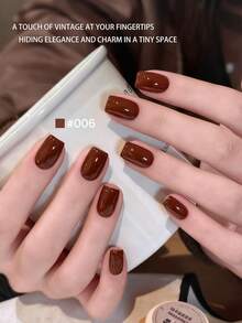 XEIJAYI 35色15毫升美甲凝胶套装 UV LED可卸甲油胶：用色彩缤纷的慕斯凝胶指甲油，在家打造沙龙级美甲DIY美甲，尽情发挥创意 - 彩色 - 查看 7