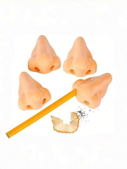 1pcs Creative Nose-Shaped Pencil Sharpeners Funny Nose Pencil Sharpener School Supplies Prizes For Kids Party Favors
