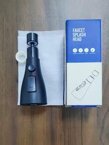 1个厨房水龙头喷头替换件，720°旋转，三功能下拉式喷头，G1/2接头，厨房用品，厨房配件，厨房工具 - 彩色 - 查看 15