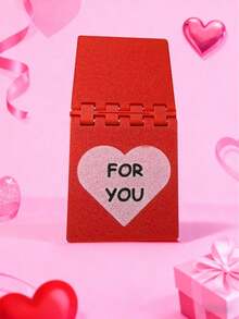 浪漫礼物（1件） - 可爱的“我爱你好多好多”立体贺卡 - 情侣周年纪念卡 - 婚礼、情人节礼物（送给妻子、丈夫） - 送给男友、女友的可爱纪念品