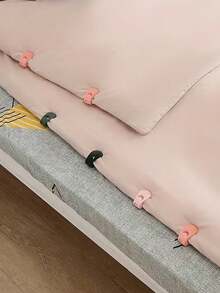 4/8个床单夹，防止床单滑落，无痕，强力夹持，适用于厚床垫/家用/酒店床品，贴合顺滑，2档可调节