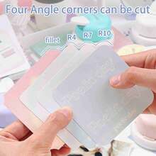 4-In-1 Inside Corner Punch And Trimmer - R4/R7/R10 Mm For Card Making, Scrapbooking, Gift Wrapping, Stickers, Photos And DIY Laminating