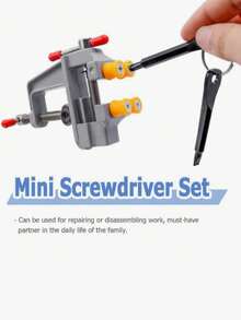 2 In 1 Keychain Screwdriver Set Mini Pocket Philli And Flat Head Screwdriver With Key Ring Outdoor Survival Emergency Handy Tool Multifunction Repair Kit(Random Delivery Of Styles)