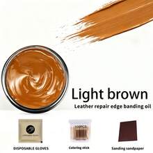 6-Color Leather Edge Coating Kit, Includes Disposable Gloves, Applicator Sticks, And Sandpaper, Designed For Repairing Leather Edges On Bags And Accessories (Black, Red, White, Yellow, Brown, Light Brown), Shoe, Spring Summer Picks, Brides Maid Gifts, Room, Bedroom Decor, Bedroom Decor, Beach, Travel, For Men, For Women, Vacation, Women's Day, Travel Essentials, Wedding Favors, Y2k, Bedroom, Car Accessories Women, Kitchen Decor,Wedding,Y2k,Party - Leather Edge Banding Paint Kit - View 15