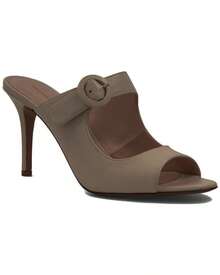 Bruno Magli Carina Leather Mule - Nâu - Xem 1