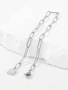 1pc Wheat Spike Titanium Steel Drawstring Bracelet For Women, New & Unique INS Design, Lightweight Luxury Hand Accessory - Yellow Gold - View 11