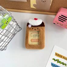 1pcs  [Ins Hot Style] Cute And Cute Furry Cloud Card Holder, Idol Card Display And Storage Dual-Purpose Pendant, Bus Card/Meal Card/Access Card Universal Protective Cover, Portable Campus Card Holder - Nhiều màu - Xem 11