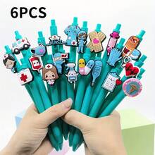 20/30 piezas Bolígrafos de enfermera/médico para escribir, regalo del Día de la Enfermera con estilo aleatorio, de vuelta a la escuela - Multicolor - Ver 11