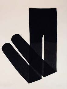 1双加大码女士亲肤丝滑透明连裤袜 | 展现光滑、性感、自信的魅力 - 彩色 - 查看 7