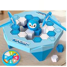 Trò chơi phá băng giải cứu chim cánh cụt, trò chơi bàn cờ thân thiện với gia đình, quà tặng Halloween/Giáng sinh. - Nhiều màu - Xem 4