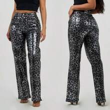 Women Jeans - Dark Gray GMY-5971ST - View 4