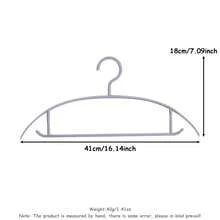 10/20个装防滑塑料衣架，节省空间，拉丝表面，轻便，带衣柜收纳功能，适用于衬衫、连衣裙、外套、裤子等衣物。