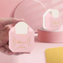 Versatile 3-In-1 Corner Cutter: R4mm, R7mm And R10mm Round Punch For Cardstock, Photos And Scrapbooks. - Pink - View 6