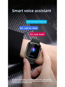 1PC Black 2.01 Full Screen Breathable Silicone Strap Watch11 - Calling Heart Rate Blood Pressure SpO2 Monitor, 110+ Sports Modes & Sleep Tracker, IP68 Waterproof & AI Voice Assistant, Father's Day Independence Day, Outdoor Running Hiking Gym Daily Wea - Watch11英文版灰色 - 查看 9