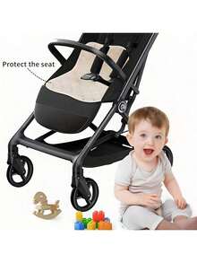 1 件婴儿推车座椅垫，多种颜色可选，防水防污，防尿，易于清洁，轻薄贴合设计，是圣诞节、万圣节、感恩节送给宝宝的绝佳礼物。