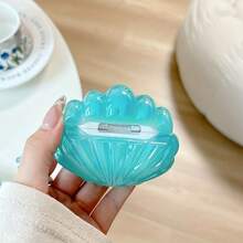 Ốp tai nghe không dây màu xanh bóng mới, tương thích với 4/3/2/1, vỏ bảo vệ kiêm hộp sạc mềm cho Pro 2/Pro 3, ốp tai nghe cao cấp độc đáo, ốp bảo vệ tai nghe màu tím laser sáng tạo. - Hồng - Xem 9