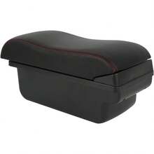 Centro Organizador de la Caja del Reposabrazos del Coche, Caja del Reposabrazos de la Consola del Coche, Superficie Negraáctil, Reemplazo de Línea Roja para 2005-2021 - 1 - Ver 5