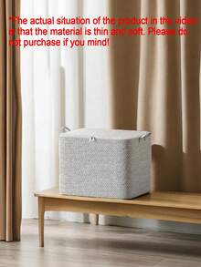 1个高效便携大容量衣物收纳盒 - 节省空间、整理衣物、收纳整理、卧室收纳的理想之选 - 彩色 - 查看 3