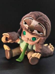 1pc POP MART Molly Collaboration Blind Box, Judy Hopps Nick Wilde Mini Figurine Collection, Cute Cartoon Decor For Home, Desk, Children, Anime Fans, Christmas Stocking Stuffer - Multicolor - View 6