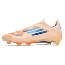 Men's Football/Soccer Shoes, Suitable For Running And Training, Lightweight Outdoor Soccer Shoes, Unisex - Orange - View 8
