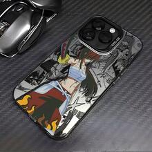 Funda para teléfono de Erza Scarlet con diseño clásico de animeágico, compatible con modelos de 17, 16E, 16, 15, 14, 13, 12, 11,, Pro,,, X, XR, XSMAX, 8 y Plus.Tiene una cubierta trasera esmerilada anti-caídas, lo que la convierte en un gran regalo.17,17 Pro - Negro - Ver 7